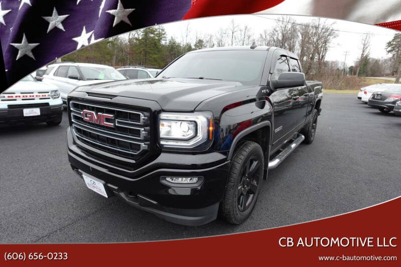 2018 GMC Sierra 1500 for sale at CB Automotive LLC in Corbin KY