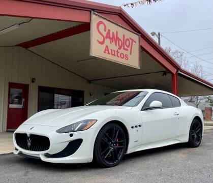 2015 Maserati GranTurismo for sale at Sandlot Autos in Tyler TX
