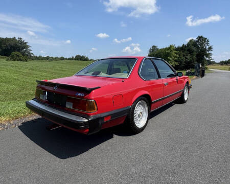 1987 BMW M6