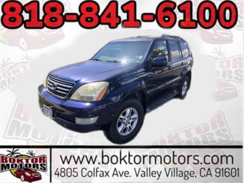 2007 Lexus GX 470 for sale at Boktor Motors in North Hollywood CA