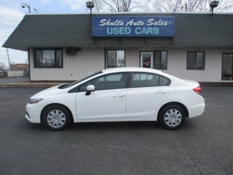 2015 Honda Civic for sale at SHULTS AUTO SALES INC. in Crystal Lake IL
