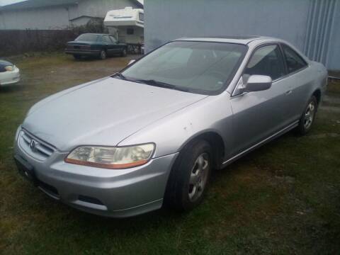 2002 Honda Accord for sale at Payless Car & Truck Sales in Mount Vernon WA