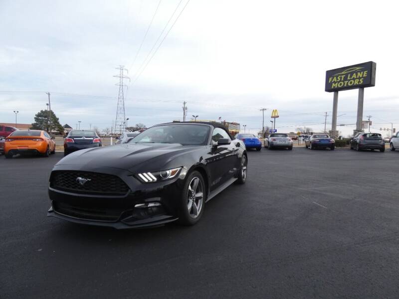 2015 Ford Mustang for sale at Fast Lane Motors in Oklahoma City OK