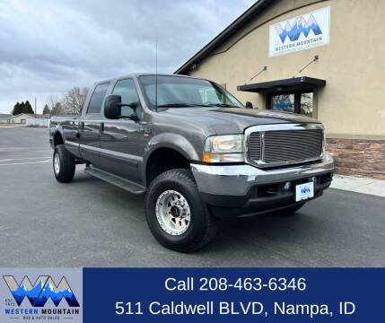 2002 Ford F-350 Super Duty for sale at Western Mountain Bus & Auto Sales in Nampa ID