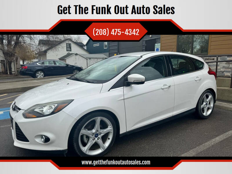 2014 Ford Focus for sale at Get The Funk Out Auto Sales in Nampa ID