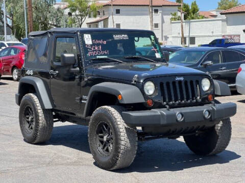 2013 Jeep Wrangler for sale at Adam's Cars in Mesa AZ