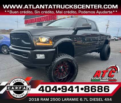 2018 RAM 2500 for sale at ATLANTA TRUCK CENTER LLC in Doraville GA