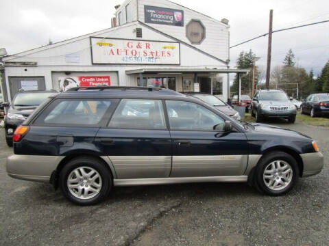 2001 Subaru Outback for sale at G&R Auto Sales in Lynnwood WA