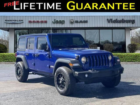 2018 Jeep Wrangler Unlimited for sale at Vicksburg Chrysler Dodge Jeep Ram in Vicksburg MI