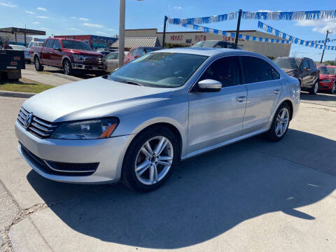 2014 Volkswagen Passat for sale at MILLENIUM AUTOPLEX in Pharr TX