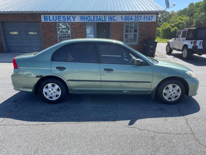 2004 Honda Civic Value Package