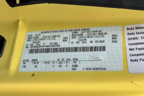 2022 Ford E-Series E-450 SD