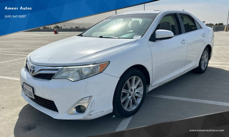 2012 Toyota Camry for sale at Ameer Autos in San Diego CA