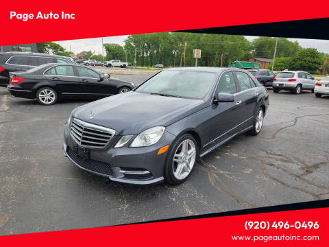2013 Mercedes-Benz E-Class E 350 Luxury 4MATIC