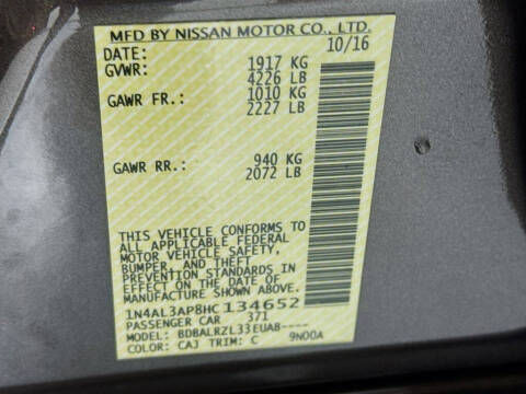 2017 Nissan Altima 2.5