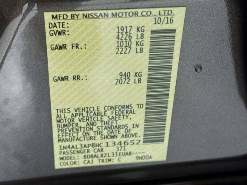 2017 Nissan Altima 2.5