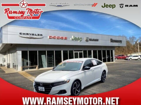2021 Honda Accord for sale at RAMSEY MOTOR CO in Harrison AR