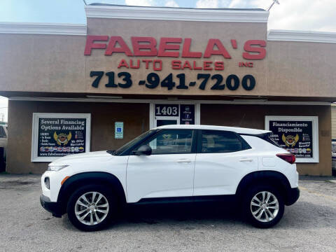 2022 Chevrolet TrailBlazer for sale at Fabela's Auto Sales Inc. in South Houston TX