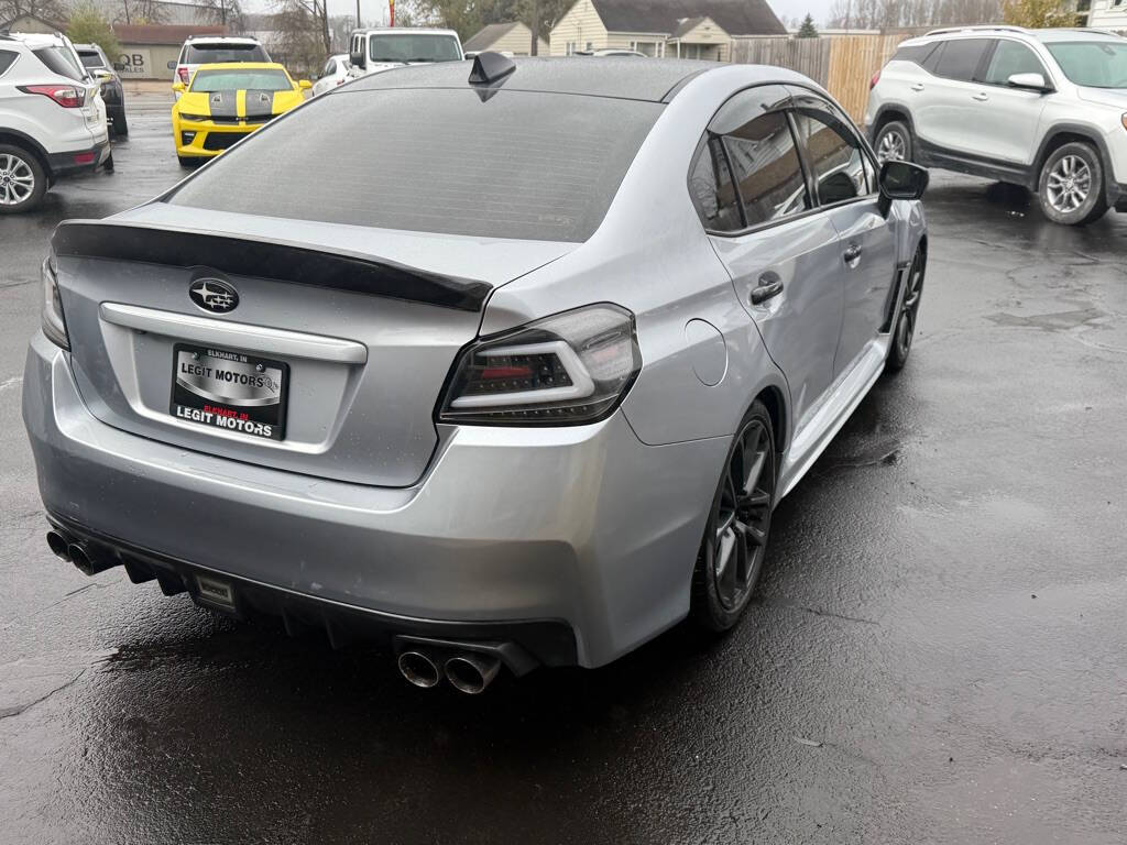 2018 Subaru WRX for sale at Legit Motors in Elkhart, IN