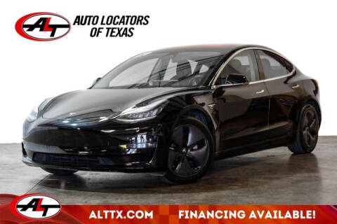 2019 Tesla Model 3 for sale at AUTO LOCATORS OF TEXAS in Plano TX