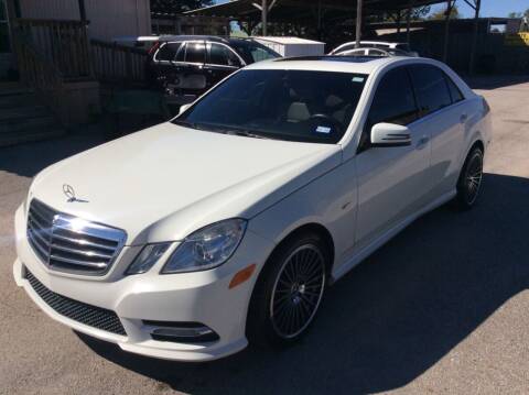 2012 Mercedes-Benz E-Class for sale at OASIS PARK & SELL in Spring TX