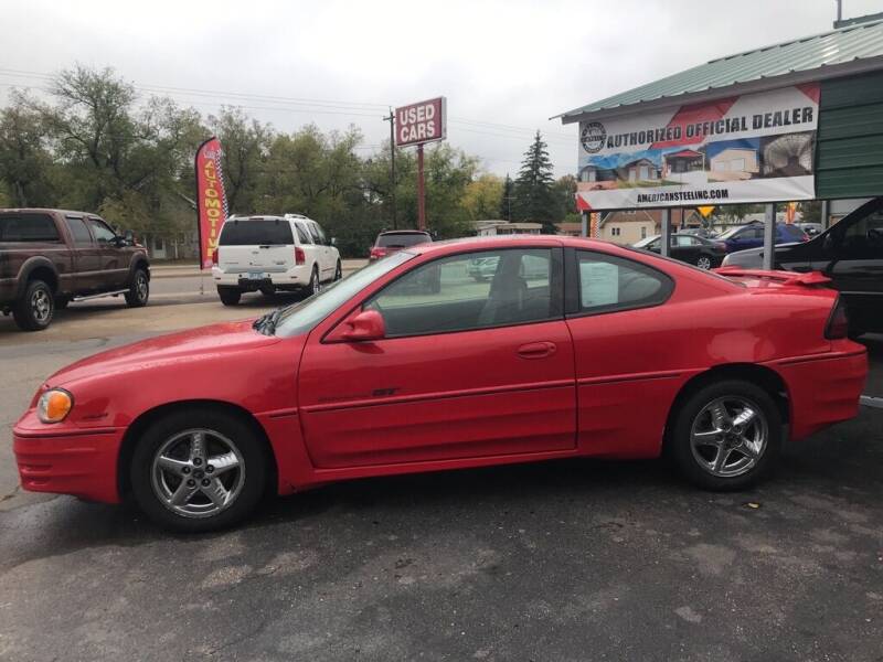 2002 Pontiac Grand Am for sale at FCA Sales in Motley MN