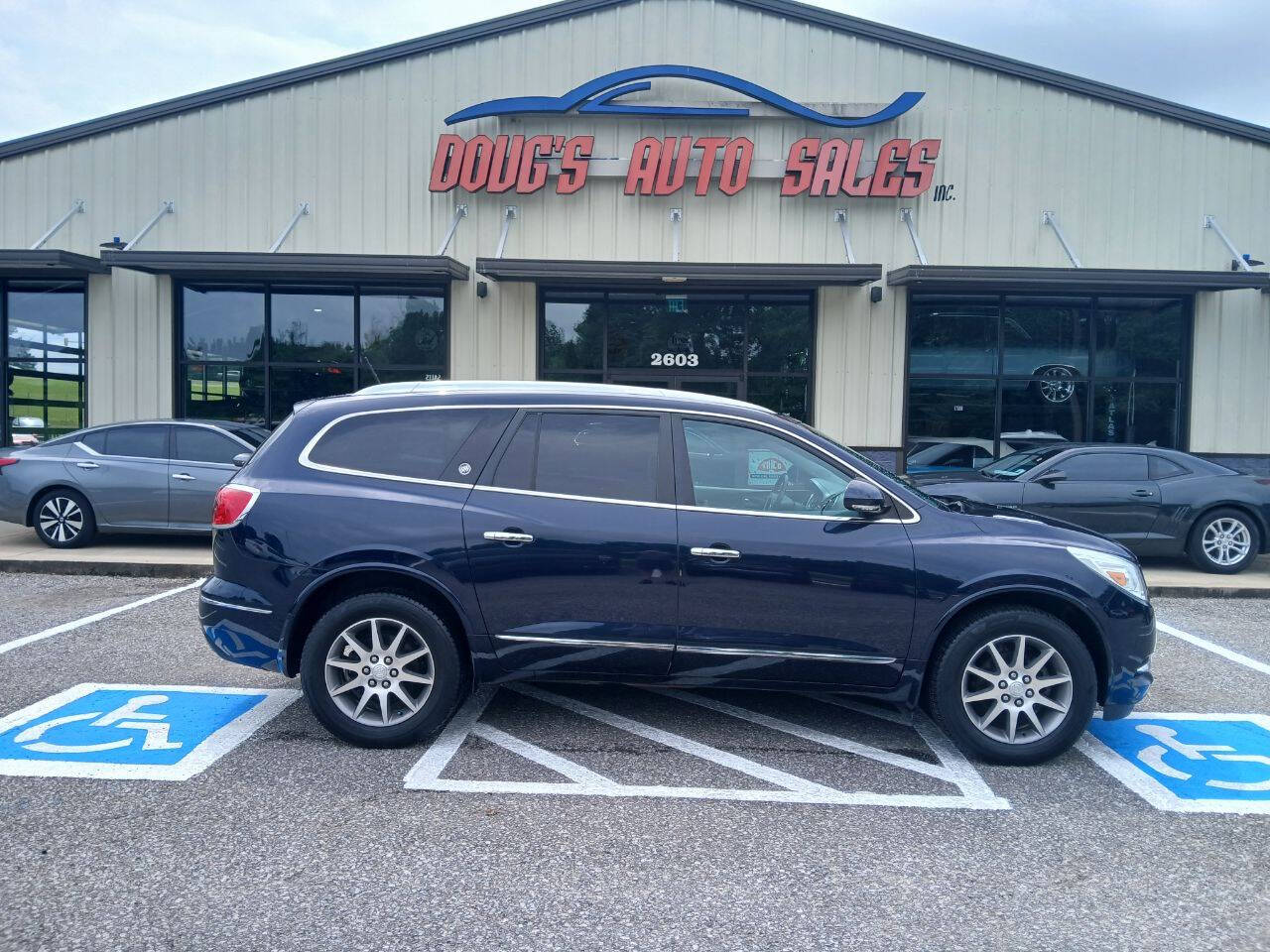 Dk. Blue 2017 Buick Enclave Convenience Convenience 4dr Crossover 1