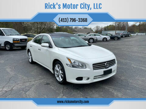 2014 Nissan Maxima for sale at Rick's Motor City, LLC in Springfield MA