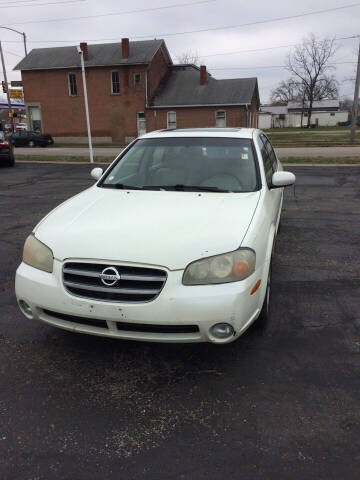 2003 Nissan Maxima for sale at Mike Hunter Auto Sales in Terre Haute IN