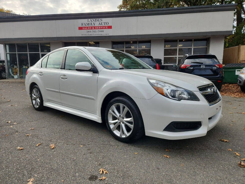 2014 Subaru Legacy for sale at Landes Family Auto Sales in Attleboro MA