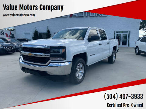 2016 Chevrolet Silverado 1500 for sale at Value Motors Company in Marrero LA