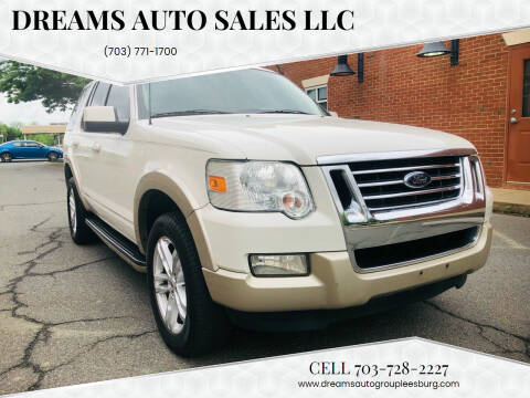 2010 Ford Explorer for sale at Dreams Auto Sales LLC in Leesburg VA