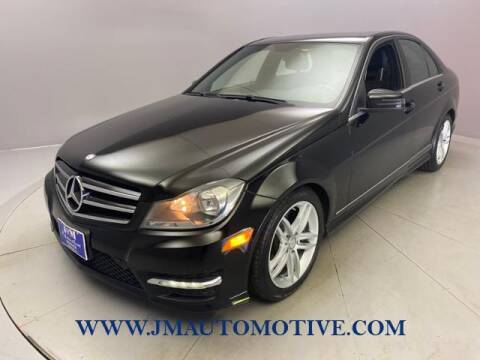 2013 Mercedes-Benz C-Class for sale at J & M Automotive in Naugatuck CT