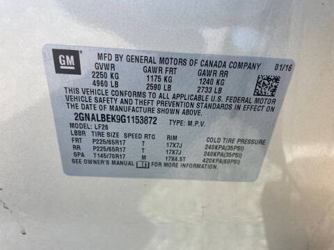 2016 Chevrolet Equinox LS