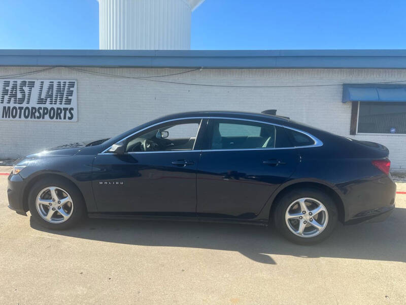 2018 Chevrolet Malibu for sale at Fast Lane Motorsports in Arlington TX