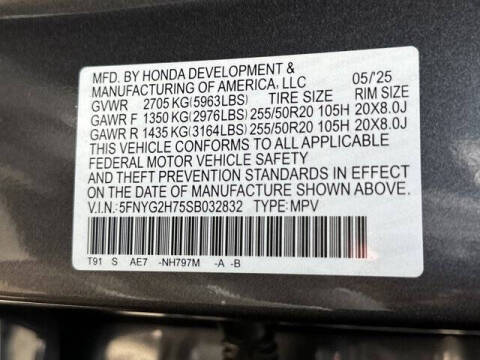 2025 Honda Pilot Touring