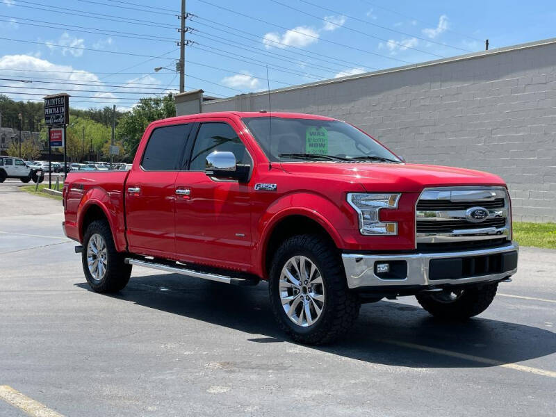 Used 2017 Ford F-150 Lariat with VIN 1FTEW1EG3HKC68962 for sale in Knoxville, TN