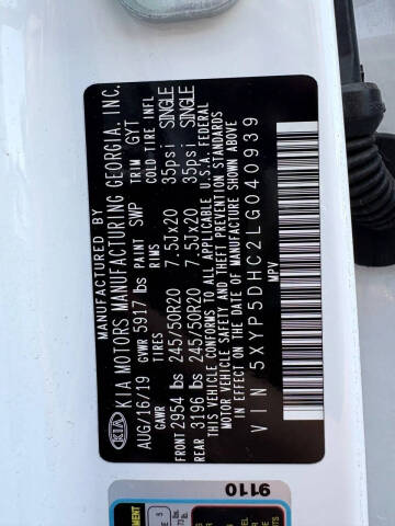 2020 Kia Telluride SX