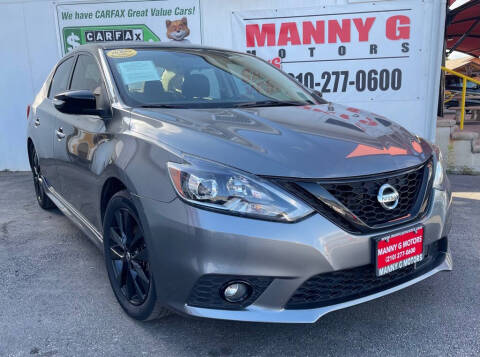 2018 Nissan Sentra for sale at Manny G Motors in San Antonio TX