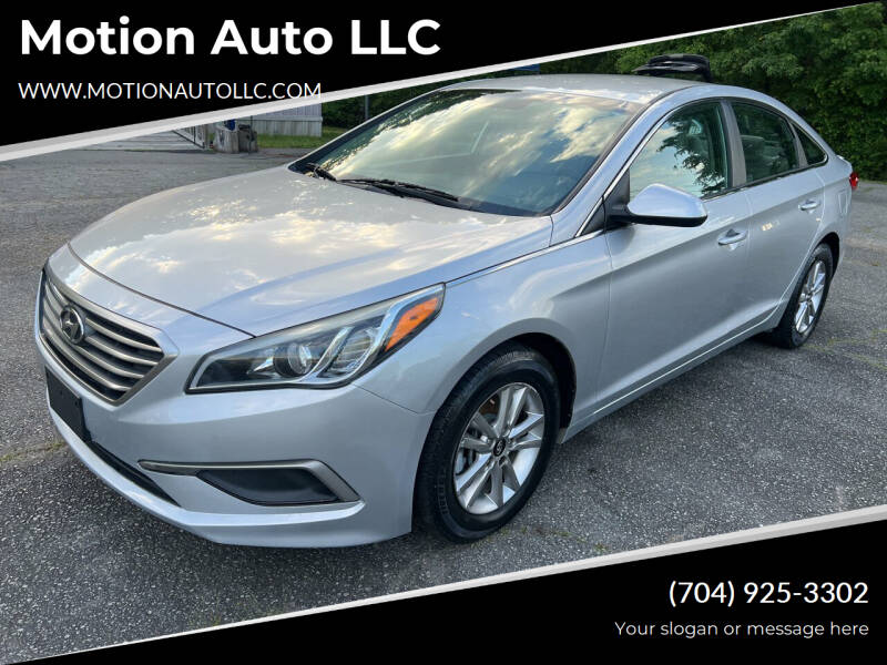 2016 Hyundai Sonata for sale at Motion Auto LLC in Kannapolis NC