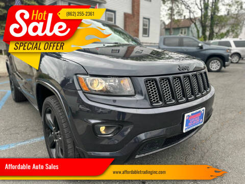 2015 Jeep Grand Cherokee for sale at Affordable Auto Sales in Irvington NJ