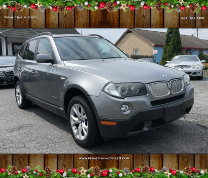 2009 BMW X3 for sale at Prime Time Motors in Marietta GA