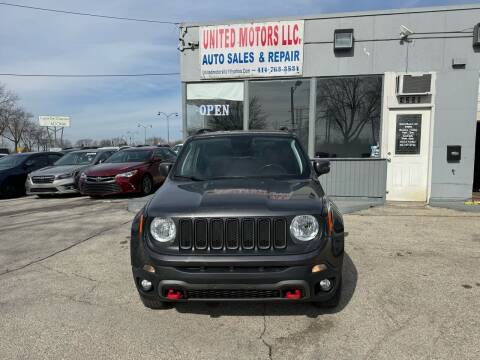2018 Jeep Renegade for sale at United Motors LLC in Saint Francis WI