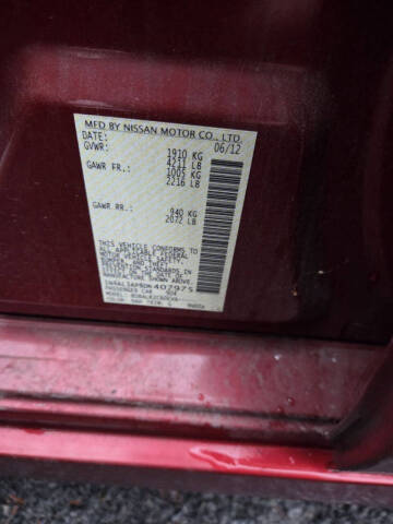 2013 Nissan Altima 2.5 S