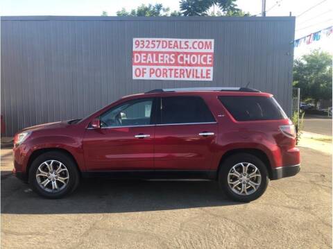 2014 GMC Acadia for sale at Dealers Choice Inc in Farmersville CA
