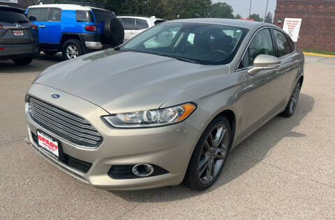 2016 Ford Fusion for sale at Spady Used Cars in Holdrege NE