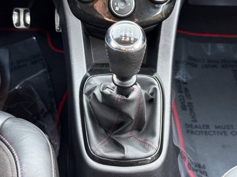 2015 Chevrolet Sonic RS Manual