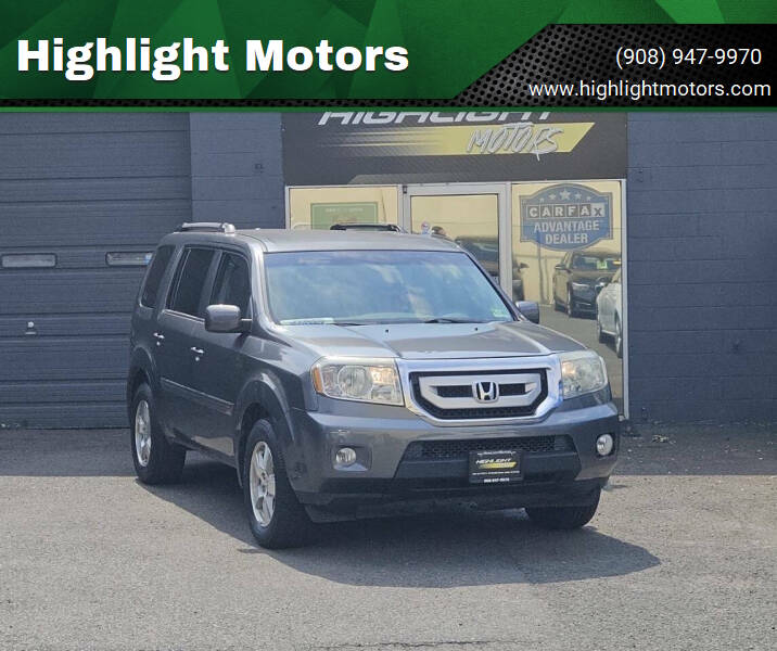 2011 Honda Pilot for sale at Highlight Motors in Linden NJ