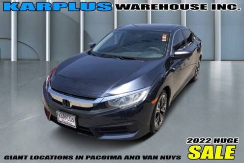 2016 Honda Civic for sale at Karplus Warehouse in Pacoima CA
