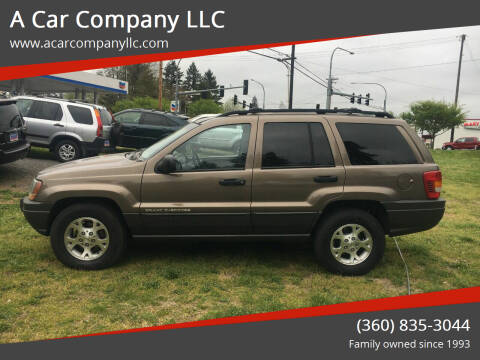 2001 Jeep Grand Cherokee for sale at A Car Company LLC in Washougal WA